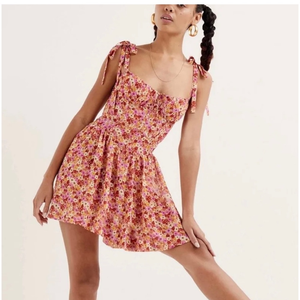 For Love & Lemons 🍋 Felicia Mini Dress- XL  Great condition